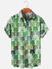 Camisa hawaiana de manga corta con estampado digital 3D de oso de dibujos animados para hombre, estilo verano 2023, estilo transfronterizo