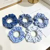 Elegantes Diademas Florales Estilo Coreano, Scrunchies de Tela a Cuadros y Lunares, Accesorios para el Cabello, Suministro Directo desde la Fábrica Fuente