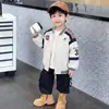 Jaqueta de Moda Primavera para Meninos 2026 Primavera/Outono Novo Estilo Coreano Casual Versátil Jaqueta de Baseball Tendência