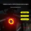 Fábrica direta bicicleta tail light mountain bike luz LED luz de advertência de segurança criativo tail light equipamento de equitação noturna