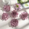 8cm Flores Artificiales de Dalia, Flores Simuladas de Crisantemo y Dalia para Sombrero de Graduación DIY, Decoración de Sombrero de Sol, Flores Falsas