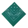 Algodão Puro Poliéster Hip-Hop Esportivo Flor de Caju Fita Quadrada Lenço Masculino e Feminino Máscara de Equitação Lenço Protetor Solar Lenço Triângulo para Pet