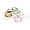Horquilla antigua anillo prohibido bolsa de material hecho a mano diy anillo de ágata colorido anillo fino de ágata de 2~3 mm precio de fábrica al por mayor
