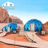 Habitación de cristal personalizada de 6,7 m con cielo estrellado, Internet, alojamiento familiar para celebridades, campamento al aire libre, estilo camping, protección solar en el desierto, hotel, tienda de campaña.