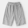 Calça Cropped Casual Estilo Europeu para Meninos 2026 Verão Roupas Infantis Calça Mosquiteira para Crianças Pequenas Verão Fina Estilo Moderno