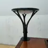 Luminária de Jardim em Alumínio Fundido com Tampa Espessa para Dissipação de Calor, Cabeça de Poste de Rua para Jardim LED 60W de Tensão Ampla, Kit de Produto Acabado para Comércio Transfronteiriço