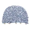 Gorro de Punto Hueco con Lentejuelas para Industria Pesada Sombrero con Colgante de Borla Retro Celebridad de Internet Personalidad Brillante Destello Gorro Pullover Venta al por Mayor