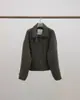 Em Estoque Inverno 2025 Novo Coreano Dongdaemun Er*Me Lapela Abotoado Curto Su Li Casaco de Alpaca para Mulheres