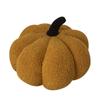 Almohada de calabaza redonda suave y adorable de celebridad de Internet nórdica para sofá, sala de estar, soporte lumbar tridimensional, almohada de lunares para dormitorio de Halloween