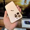 Electrochapado Nano Mate Adecuado para Funda de Teléfono Móvil Apple 17Promax Color Original de Piel Iphone16 Anticaída Dura