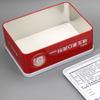 Gotas de vitamina D latas latas de cápsulas rectangulares personalizadas lata de hierro sellada latas de hojalata para medicamentos latas vacías