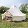 Venta al por mayor de tienda de campaña para exteriores, camping a prueba de viento e impermeable, tienda de campaña piramidal para camping, tela Oxford engrosada, tienda Yurt