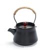 Juego de té de viaje simple moderno de cerámica en blanco y negro, tetera, fabricantes de teteras domésticas al por mayor