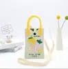 Bolsa Carteiro Feminina Bolsa de Mão Desenho Animado Nova Bolsa de Celular de Tricô Fofa Versátil Moda Mini Bolsa Bolsa de Ombro