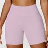 Shorts de Yoga Estilo Europeo y Americano para Levantar Glúteos, Pantalones Fitness de Cintura Alta para Control de Abdomen para Mujer, Shorts Deportivos Ajustados Transpirables tipo Nube que Hacen que las Piernas Parezcan Más Largas