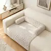 Cama para gato para todas as estações, sofá de verão, almofada de dormir anti-riscos, cama antiderrapante para cachorro pequeno, suprimentos para animais de estimação