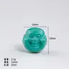 Magnesita Turquesa Optimizada Buda Maitreya Cuentas Sueltas Nube Posterior Buda Sonriente Pulsera Hecha a Mano DIY Cuentas Pequeñas Cuentas Individuales