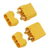 Conector XT90H Modelo XT90H-M/XT90H-F Conector de conexión de motor de batería de modelo de avión Funda Cabeza de banana Batería de litio