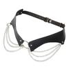 Cinto de corrente multicamadas de metal rock europeu e americano transfronteiriço para corrente de cintura de performance de boate, personalidade, estilo punk, roupas decorativas