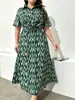 Fábrica de Origen, Vestidos Transfronterizos, Batas, Exportación de Comercio Exterior Ropa para Mujer Tallas Grandes, Pedido Mínimo de 1 Pieza