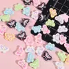 Pajarita Colorida Mini Tamaño Pequeño Clip para Uñas Imán para Nevera Pegamento en Crema Accesorios DIY Parches para Ropa Mayoreo