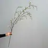 Salgueiro de Neve Artificial Novo com Galhos Longos e Neve Caindo, Adequado para Decoração Suave de Sala de Estar, Decoração de Casamento, Hall de Entrada, Pousada, Decoração de Quarto Modelo e Arranjo de Flores Estilo Chinês