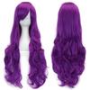 Peluca de cosplay de cabello universal, peluca de cabello Niang Cos, cabello largo y rizado, cabello rizado de seda de alta temperatura, peluca de anime de cabello universal
