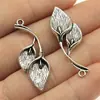 40x 14mm 2.6g multicolor DIY accesorios hechos a mano flores y árboles Colgante Calla