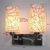 Lâmpada de Parede Plástica para Quarto de Hotel Economizadora de Energia Quarto Simples Criativa Retrô Sala de Estar LED Escada Varanda