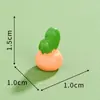 Paisagem em miniatura desenho animado simulação mobiliário pastoral artesanato em resina cenário de casa de boneca decorações DIY enfeites de mesa