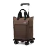 Bolsa de Compras, Bolsa Carrito con Ruedas Universales, Tirable y Transportable, Repelente al Agua, Pequeña, Mediana y Mochila Escolar con Carrito para Estudiantes Universitarios, Bolso de Hombro para Viaje