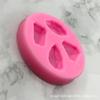 Corte jóias jóias bolo decoração fondant silicone molde diamante ritmo seco molde epóxi molde de chocolate