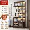 Nuevo Estante de Té Estilo Chino, Estante de Almacenamiento, Estante para Juego de Té, Vitrina para Hojas de Té, Decoración de Sala de Té No de Madera Maciza, Gabinete de Múltiples Tesoros