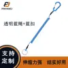 Cuerda de Seguridad de Alambre de Acero Específica para Pesca, Nueva Cuerda de Protección para Cañas, Dispositivo de Control de Peces, Correa Anticaídas, Cuerda de Resorte Retráctil Automática