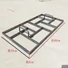 Construcción de Aceras Material de Acero Plaza de Jardín Patio Pasarela Estilo Antiguo Piso de Cemento Molde de Relieve Hormigón Antideslizante