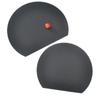 Tabla de cortar de TPU Suave para suplementos alimenticios Doble cara para cortar frutas Antideslizante Resistente al desgaste Estilo japonés Tabla de cortar con forma de D Semicircular