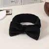 Diadema de franela con estampado floral, de leopardo y de lunares estilo coreano, Goma para el pelo de forro polar de coral con mariposas estilo europeo y americano, Pulsera para lavarse las manos
