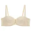 Sujetador push-up de encaje estilo francés para busto pequeño para mujer, transpirable, sin varillas, anti-caída, conjunto de sujetador sexy