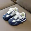 Tênis Esportivo Infantil Color Block 2026 Solado Macio Calçados Infantis Moda Masculina Casual Calçados Femininos Antiderrapante Treinamento Alemão Calçados de Bebê