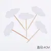 Decoração de Bolo Nuvens Feliz Aniversário Plug-in Conjunto de Cartões para Bolo de Aniversário