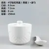 Panela de cerâmica para cozinhar no vapor hotel restaurante Shaxian branco puro panela pequena para sopa com tampa à prova d'água ninho de pássaro cozido água com açúcar panela doméstica para cozinhar ovo no vapor