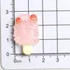 Picolés de frutas simulados para ambiente de verão, chaveiros com pingentes de brinquedo de comida, acessórios DIY, presilhas de cabelo, elásticos de cabelo e enfeites para sapatos