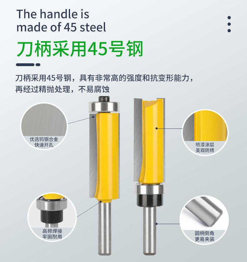 修边刀轴承直刀仿型直刀两件套木工铣刀修边8柄_08.jpg