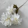 Punto Blanco Lechoso Flor de Seda Simulada para Boda Decoración de Techo de Salón de Bodas Hotel Material de Flores Ramo Fila de Flores para Boda