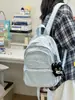 Mochila pequena casual simples estilo japonês para meninas, bolsa de viagem versátil leve vintage, mochila para estudante universitário, mochila para o dia a dia