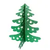 Nuevos productos de decoración navideña transfronterizos: decoraciones de árbol de Navidad pequeño de escritorio, adornos para árbol de Navidad