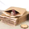 Bolsa Express de Papel Kraft Grueso Adhesiva Impermeable Bolsa de Empaque para Ropa Fábrica Personalizada Bolsa Sobre de Papel Kraft