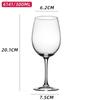 Copa de Cristal Creativa para el Hogar Tamaño Grande Pequeño Copa de Champán Copa de Vino Copa de Cóctel Copa de Brandy Copa de Vino Tinto