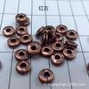 Espaçadores de Liga de 6mm para Pulseira Acessórios Peças de Joalheria DIY Multicolorido em Estoque Contas Eletrogalvanizadas Antigas Acessórios de Contas Soltas