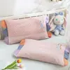 Almohada Infantil Clase A Especial para Jardín de Infancia Algodón Lavable Funda Pequeña para Almohada Siesta Pequeña Cubierta para Núcleo de Almohada de Bebé Algodón Puro